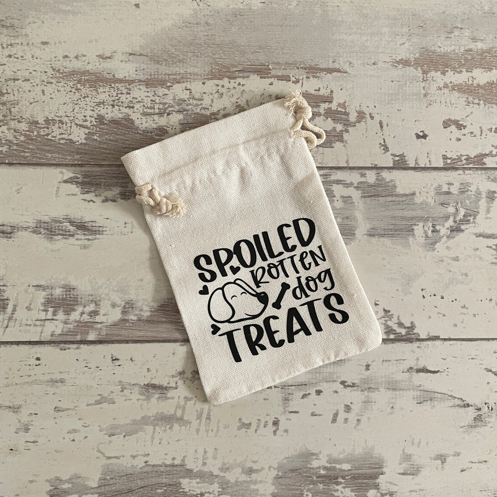 Spoiled Rotten - Canvas Treat Bag