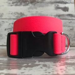 Neon Pink Dirty Dog Collar