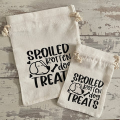 Spoiled Rotten - Canvas Treat Bag