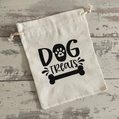 Dog Treats - Canvas Treat Bag