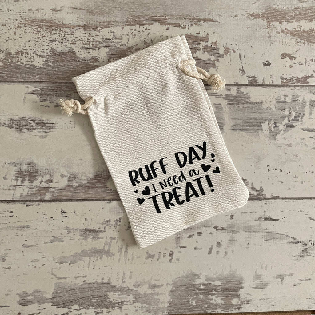Ruff Day - Canvas Treat Bag