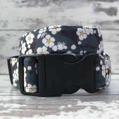 Midnight Blossom - Dog Collar