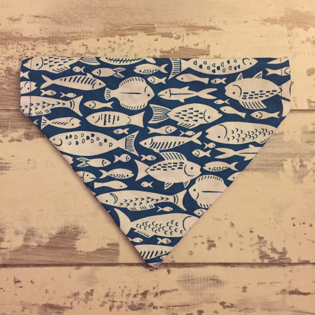 The Black Dog Company Blue Fish - Bandana