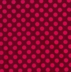 The Black Dog Company Handmade Dog Collars Fuchsia Spots - Dog Collar