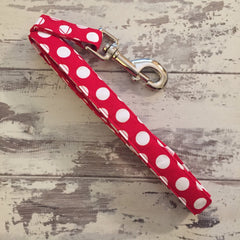 The Black Dog Company Handmade Dog Leads Minnie Spots - Dog Lead