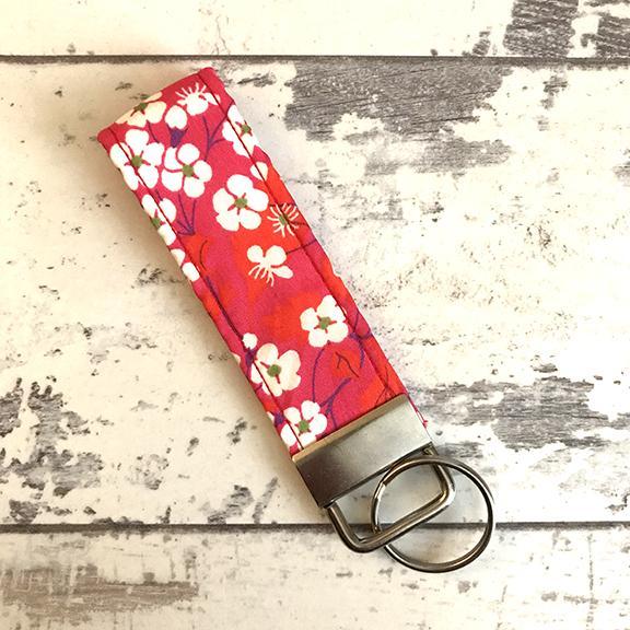 The Black Dog Company Key Ring Fob Japanese Cherry Blossom Key Ring Fob