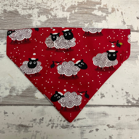 Festive Sheep - Red Bandana