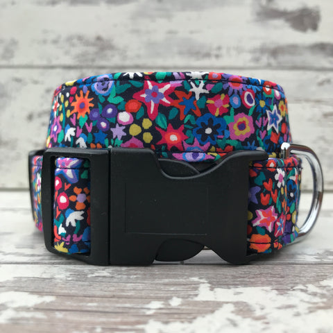 Liberty Dazzle - Navy Blue - Dog Collar