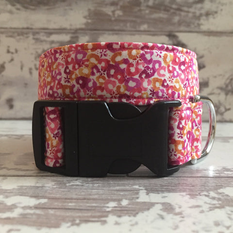 The Black Dog Company Handmade Dog Collars Sweet Cherries - Dog Collar