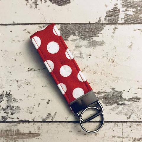The Black Dog Company Key Ring Fob Minnie Spots Key Ring Fob